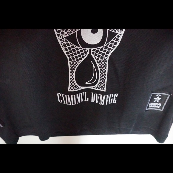 Criminal Damage Twisted Heritage Jersey Tee - Picture 2 of 4